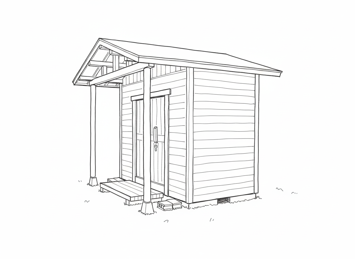 10㎡未満の増築・小屋の設置【DIYの疑問】